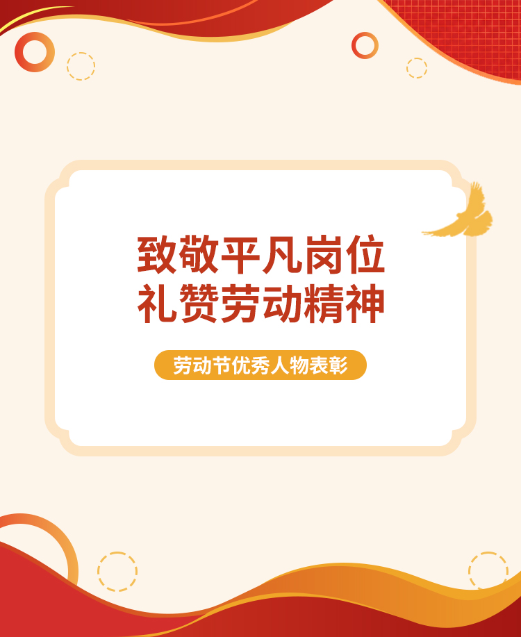 劳动节表彰公众号模板预览图