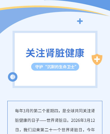 肾脏健康公众号模板预览图