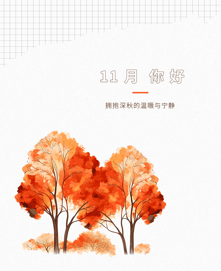 十一月公众号模板预览图