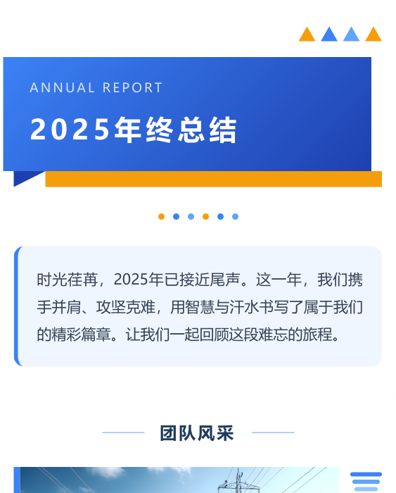 年终总结公众号模板预览图