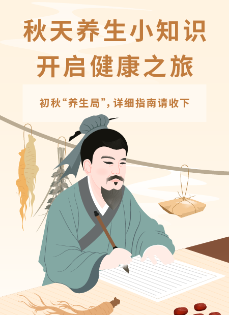 秋季养生公众号模板预览图