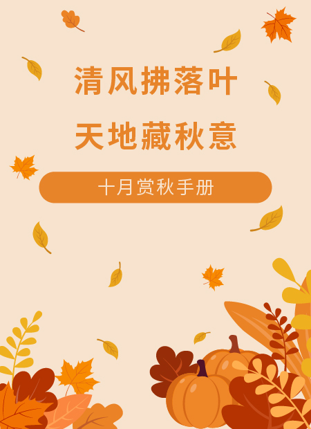 秋意公众号模板预览图