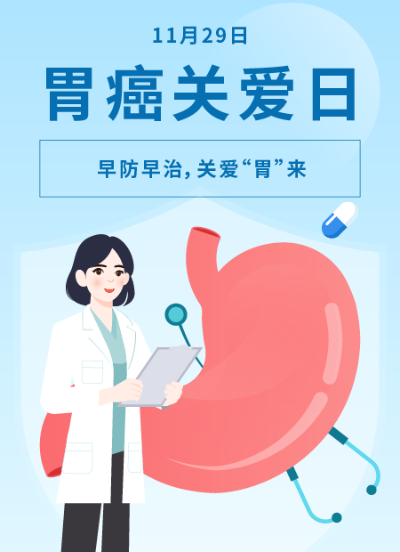 胃癌关爱日公众号模板预览图