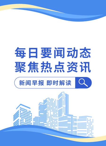 新闻早报公众号模板预览图