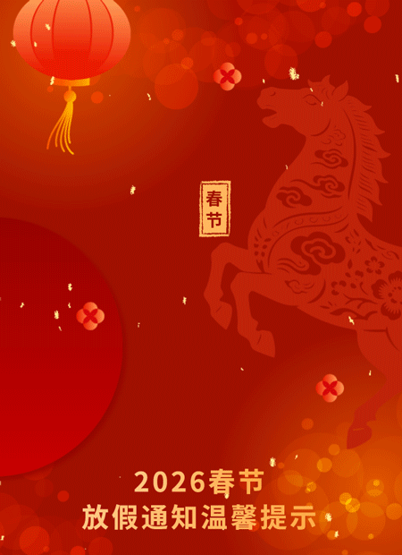 马年春节公众号模板预览图