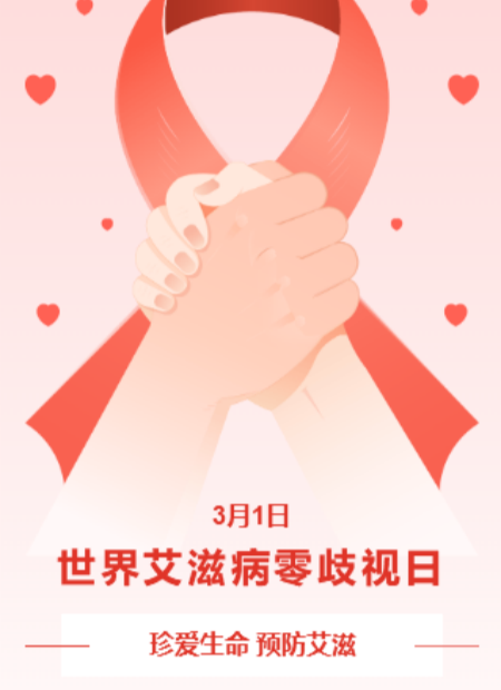 艾滋病零歧视日公众号模板预览图
