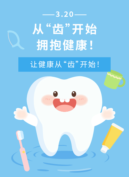 世界口腔健康日公众号模板预览图