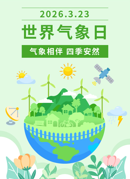 世界气象日公众号模板预览图