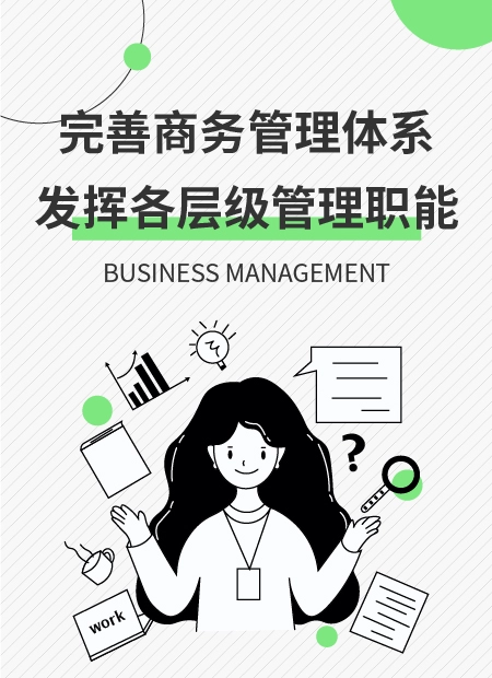 商务管理公众号模板预览图