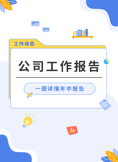 公司工作报告公众号模板预览图
