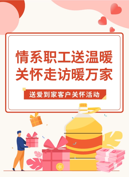客户关怀公众号模板预览图