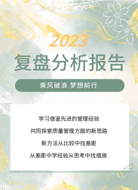 复盘分析公众号模板预览图