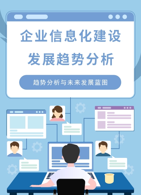 企业趋势分析公众号模板预览图