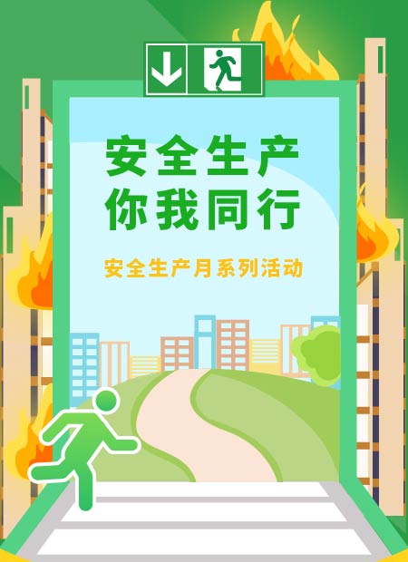 安全生产月公众号模板预览图