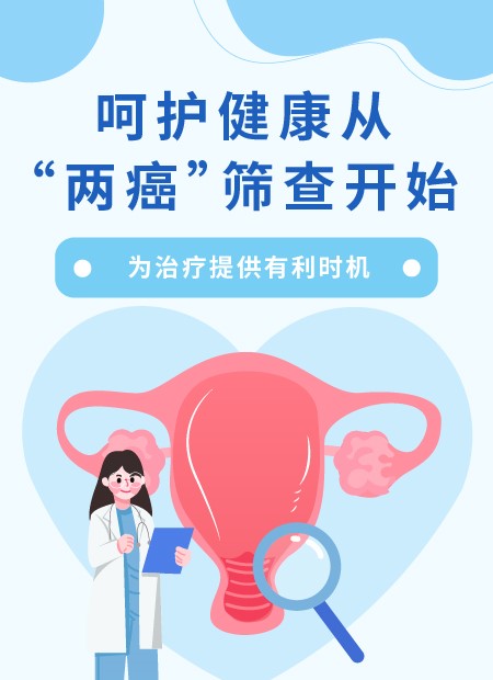 两癌筛查公众号模板预览图
