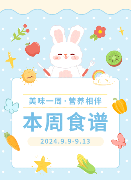 食谱公众号模板预览图