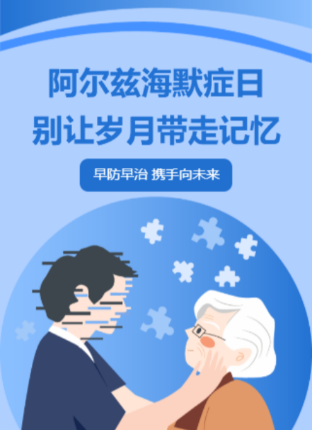 阿尔茨海默症公众号模板预览图