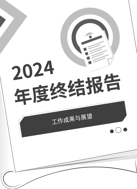 年终总结公众号模板预览图