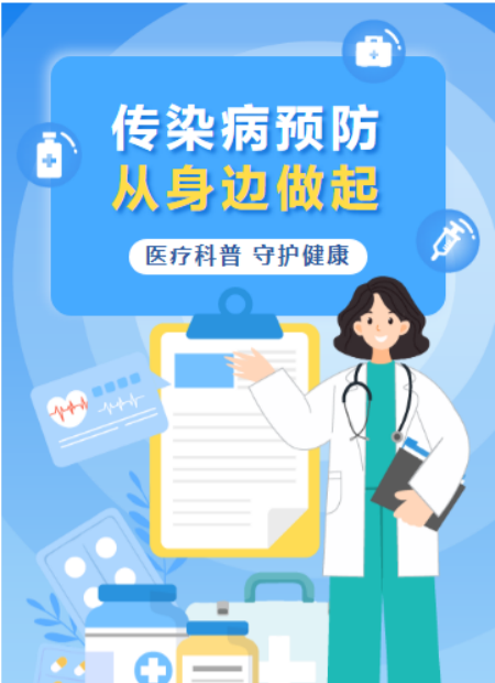 传染病预防公众号模板预览图