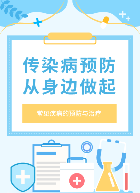传染病预防公众号模板预览图