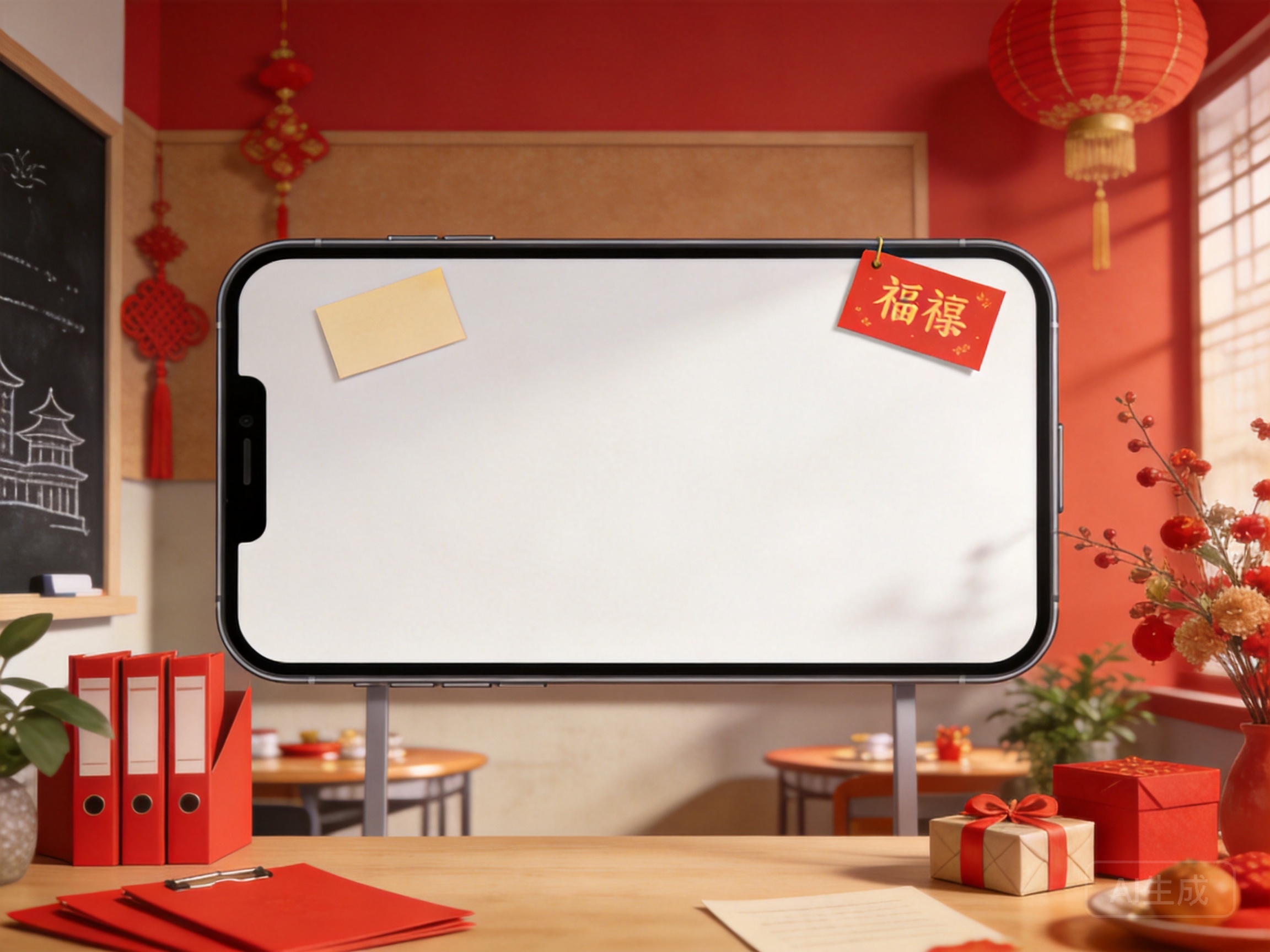 新春年货节公众号模板预览图
